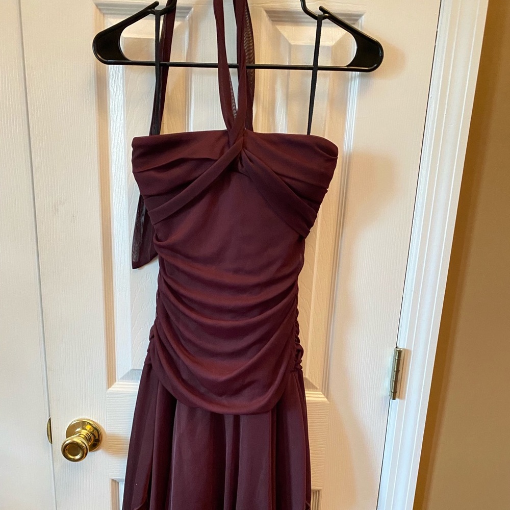 Maroon dress